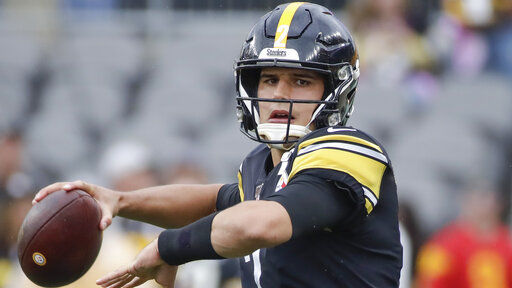 Pittsburgh Steelers quarterback Mason Rudolph (OSU)